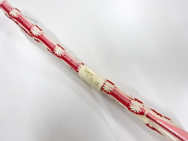 JAPANESE KIMONO / UNUSED SUMMER HAND-TIED OBIJIME